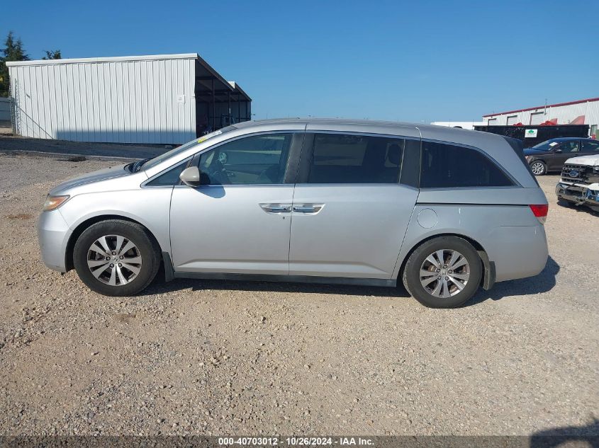 2014 Honda Odyssey Ex-L VIN: 5FNRL5H66EB012053 Lot: 40703012