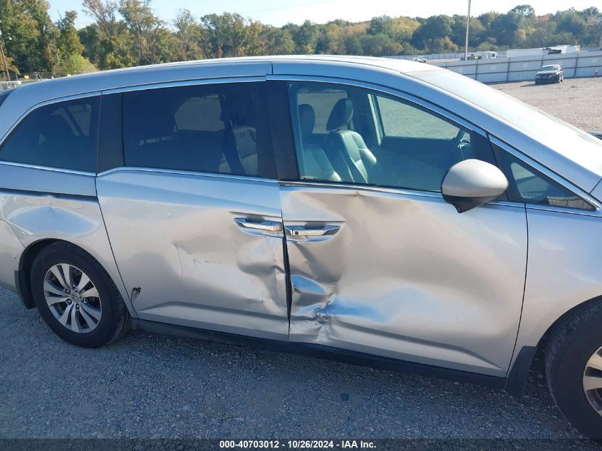 2014 Honda Odyssey Ex-L VIN: 5FNRL5H66EB012053 Lot: 40703012