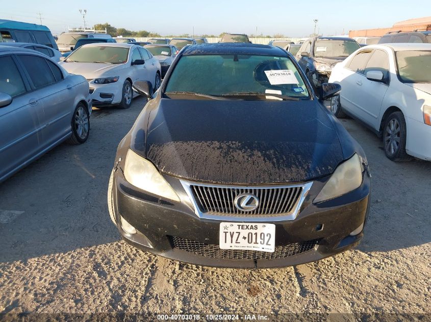 2009 Lexus Is 250 VIN: JTHBK262X95097178 Lot: 40703018