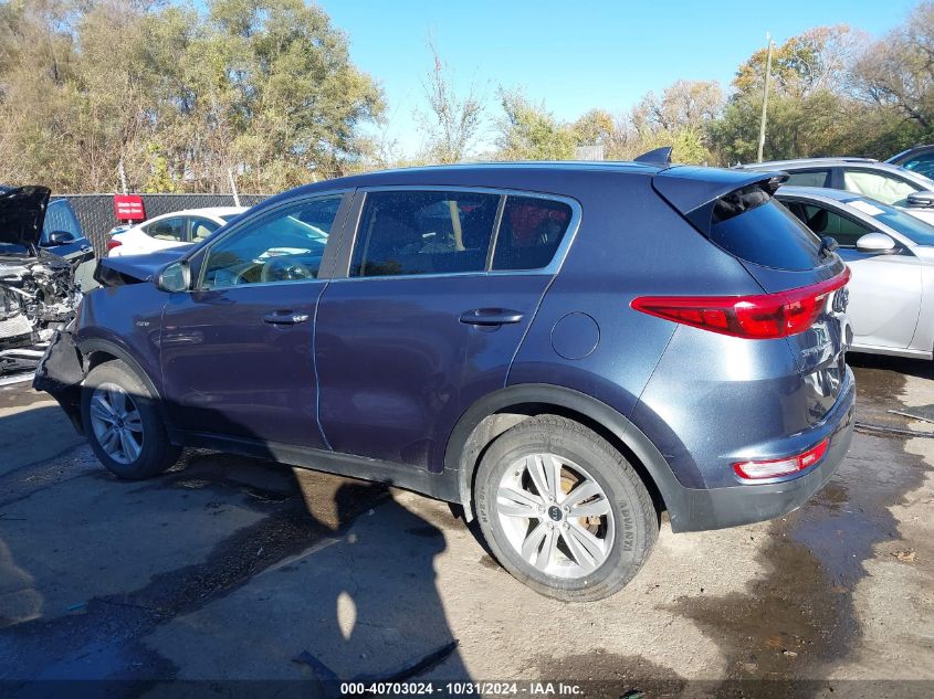 2017 Kia Sportage Lx VIN: KNDPMCAC8H7186435 Lot: 40703024