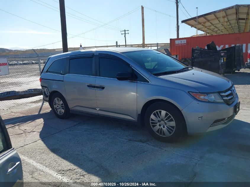 2016 Honda Odyssey Lx VIN: 5FNRL5H25GB151221 Lot: 40703025