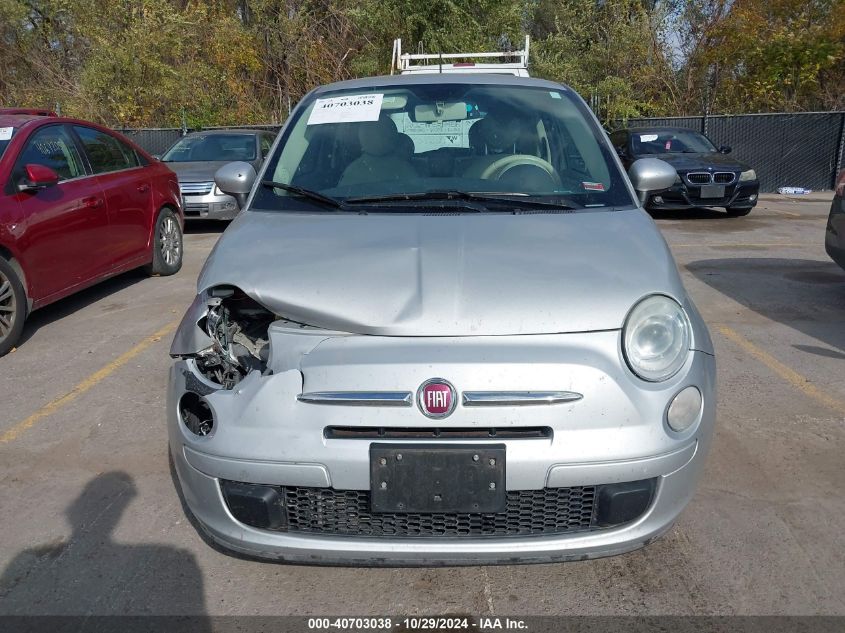 2013 Fiat 500 Pop VIN: 3C3CFFAR1DT726474 Lot: 40703038