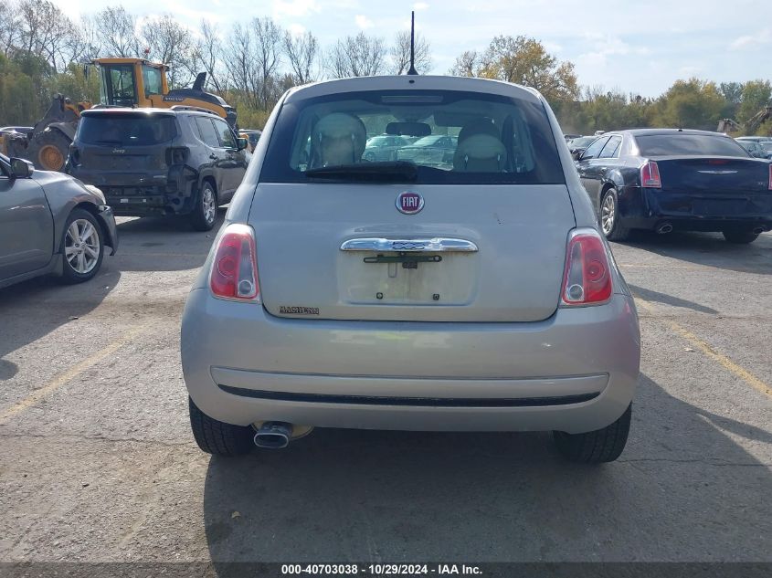 2013 Fiat 500 Pop VIN: 3C3CFFAR1DT726474 Lot: 40703038