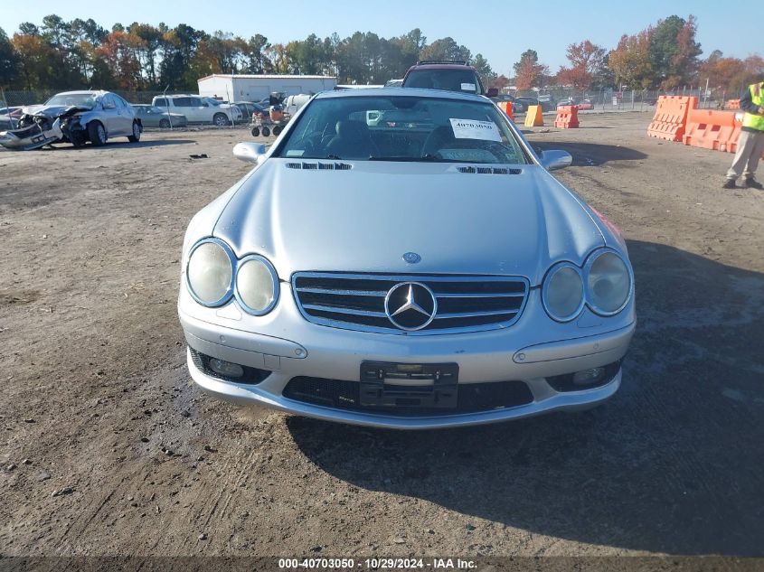 2006 Mercedes-Benz Sl 500 VIN: WDBSK75F16F109676 Lot: 40703050