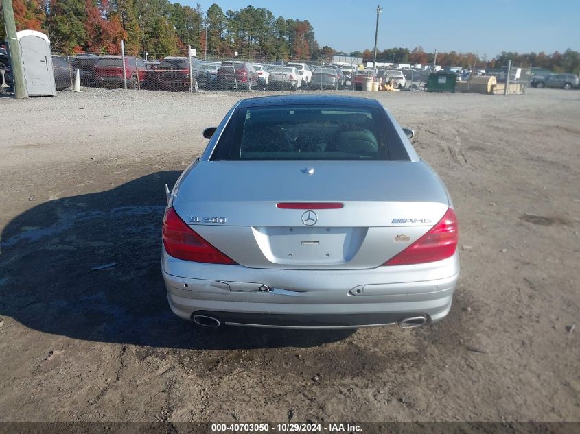 2006 Mercedes-Benz Sl 500 VIN: WDBSK75F16F109676 Lot: 40703050