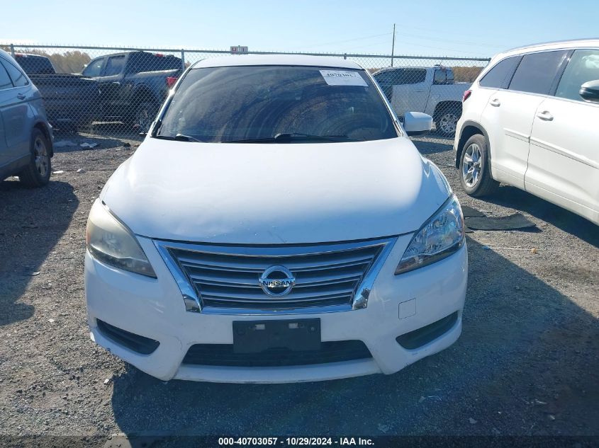 2015 Nissan Sentra Fe+ S/S/Sl/Sr/Sv VIN: 3N1AB7AP7FY248878 Lot: 40703057