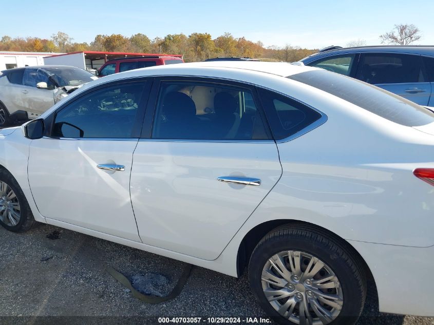 2015 Nissan Sentra Fe+ S/S/Sl/Sr/Sv VIN: 3N1AB7AP7FY248878 Lot: 40703057