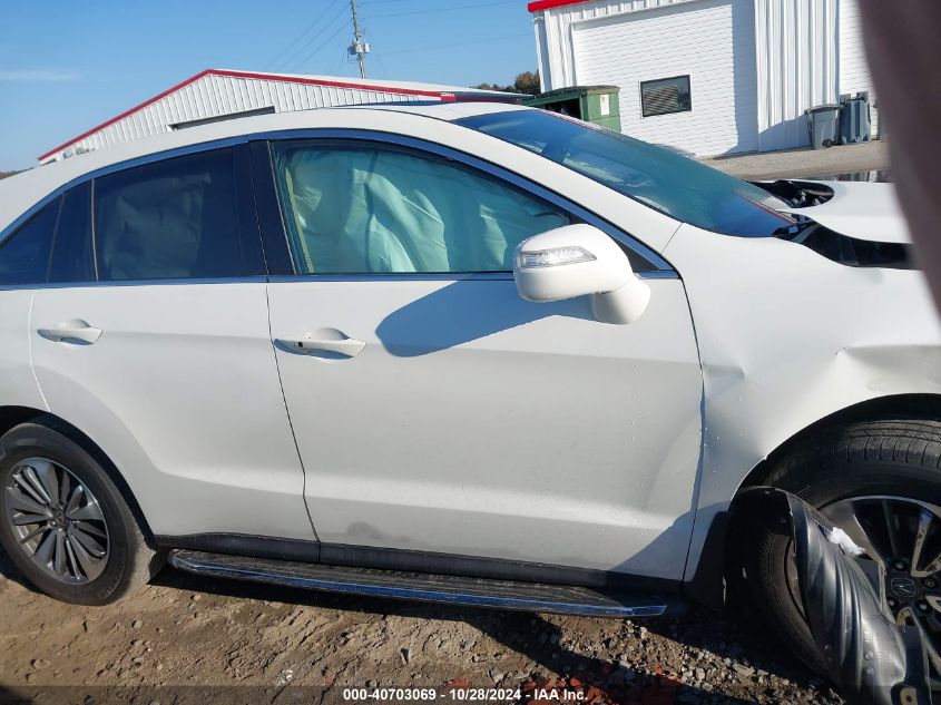 2016 Acura Rdx Advance Package VIN: 5J8TB4H77GL010261 Lot: 40703069