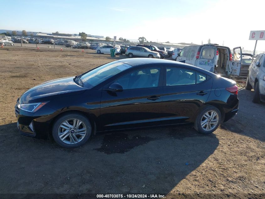 2019 Hyundai Elantra Sel VIN: KMHD84LF9KU847561 Lot: 40703075