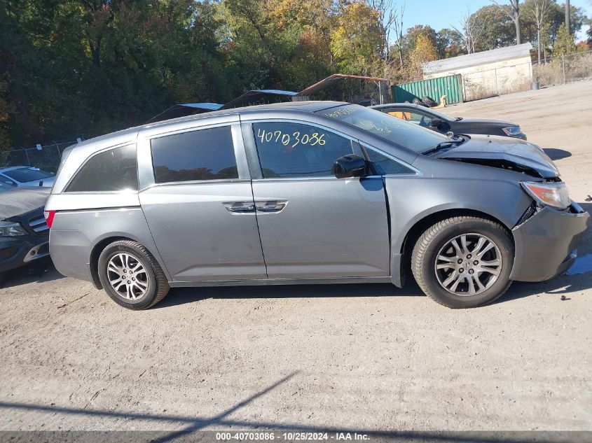 2012 Honda Odyssey Ex-L VIN: 5FNRL5H67CB050372 Lot: 40703086