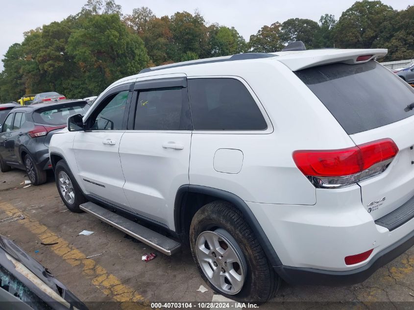 2017 Jeep Grand Cherokee Laredo 4X4 VIN: 1C4RJFAG6HC633230 Lot: 40703104