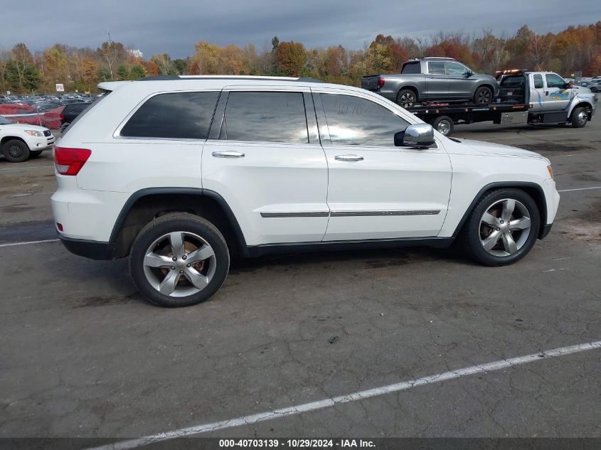 2013 Jeep Grand Cherokee Overland VIN: 1C4RJFCG0DC618682 Lot: 40703139