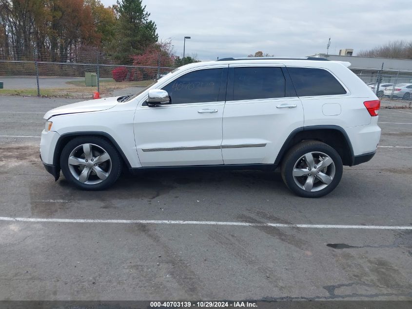 2013 Jeep Grand Cherokee Overland VIN: 1C4RJFCG0DC618682 Lot: 40703139