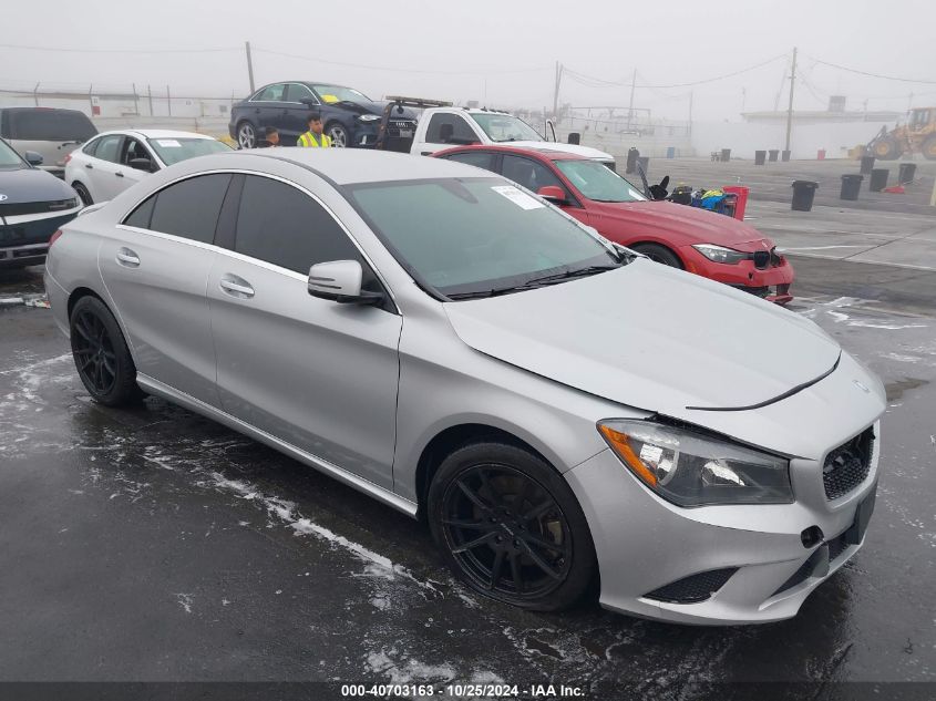 VIN WDDSJ4EBXGN374254 2016 Mercedes-Benz CLA 250 no.1