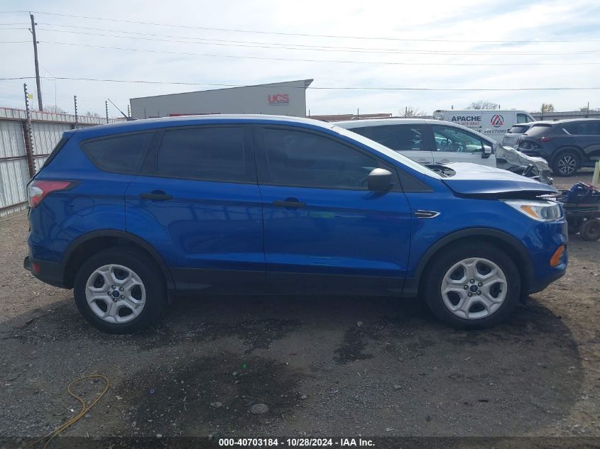 2017 Ford Escape S VIN: 1FMCU0F74HUB29171 Lot: 40703184