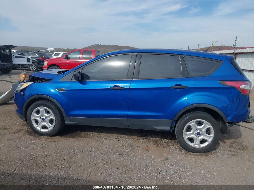 2017 Ford Escape S VIN: 1FMCU0F74HUB29171 Lot: 40703184