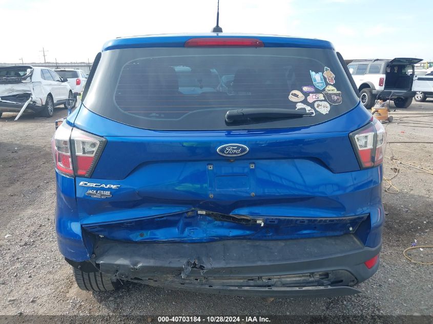 2017 Ford Escape S VIN: 1FMCU0F74HUB29171 Lot: 40703184