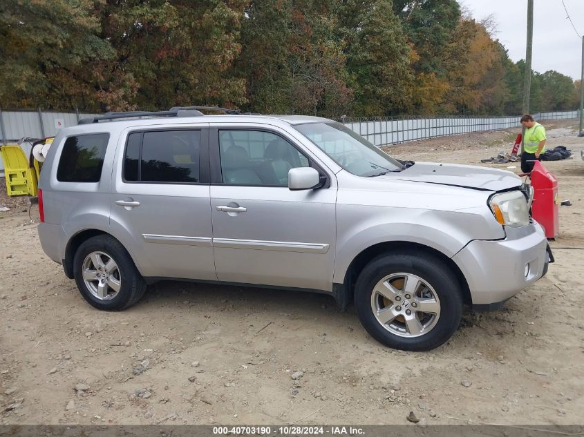 2011 Honda Pilot Ex-L VIN: 5FNYF3H59BB032811 Lot: 40703190