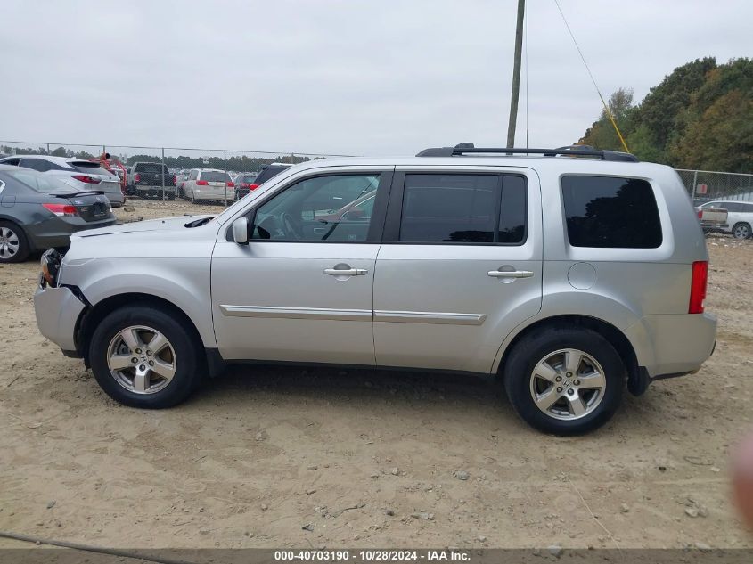 2011 Honda Pilot Ex-L VIN: 5FNYF3H59BB032811 Lot: 40703190