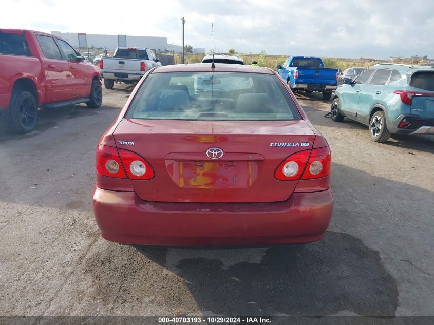 2006 Toyota Corolla Le VIN: 1NXBR32E36Z662452 Lot: 40703193