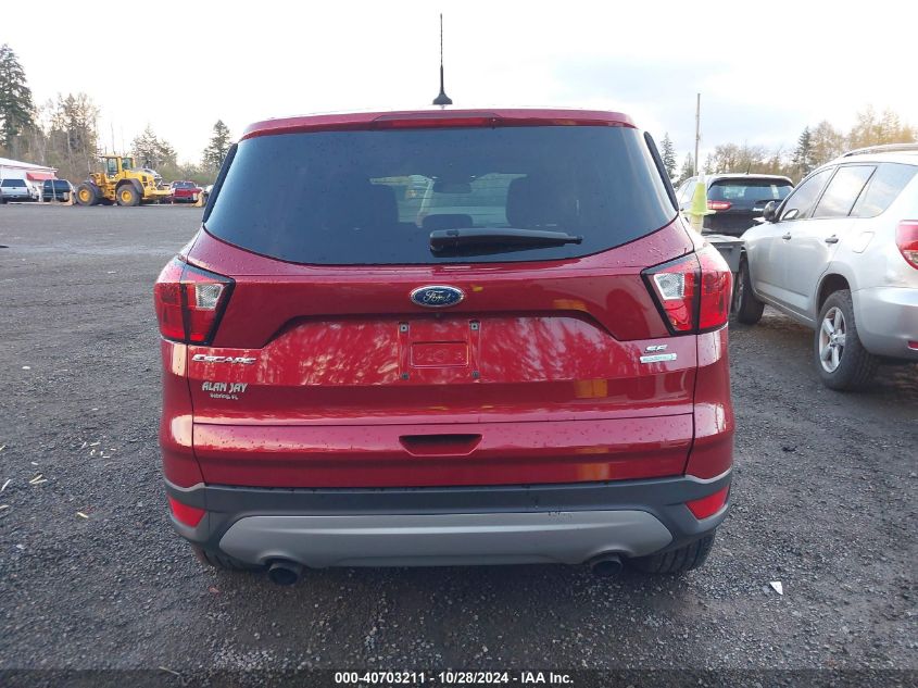 2019 Ford Escape Se VIN: 1FMCU0GD9KUA50509 Lot: 40703211