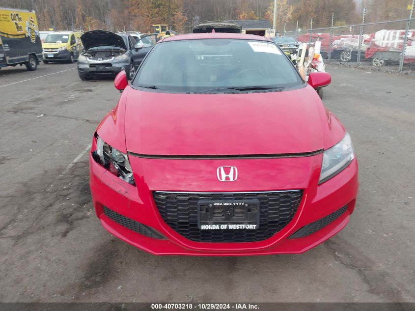 2014 Honda Cr-Z VIN: JHMZF1D41ES001466 Lot: 40703218