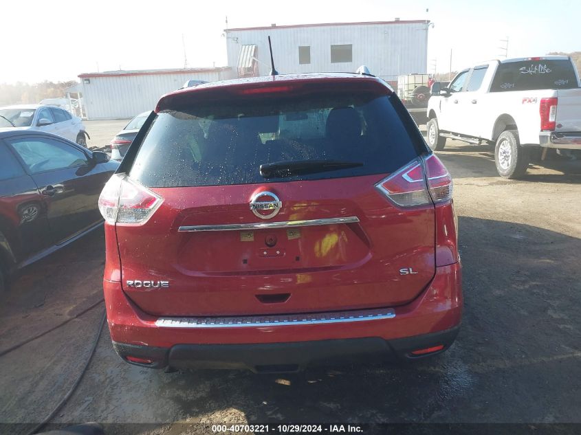 2015 Nissan Rogue Sl VIN: 5N1AT2MT4FC803831 Lot: 40703221