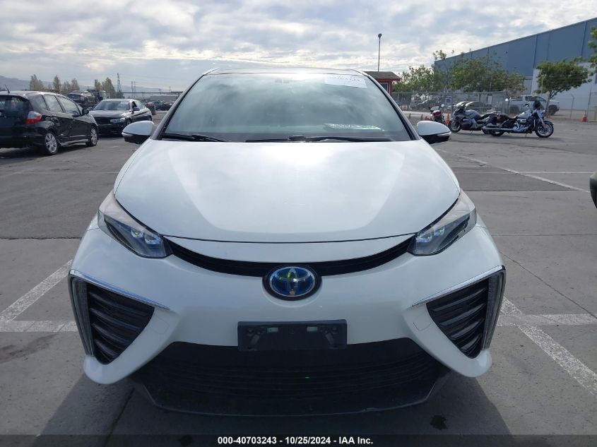 2017 Toyota Mirai VIN: JTDBVRBD4HA002371 Lot: 40703243