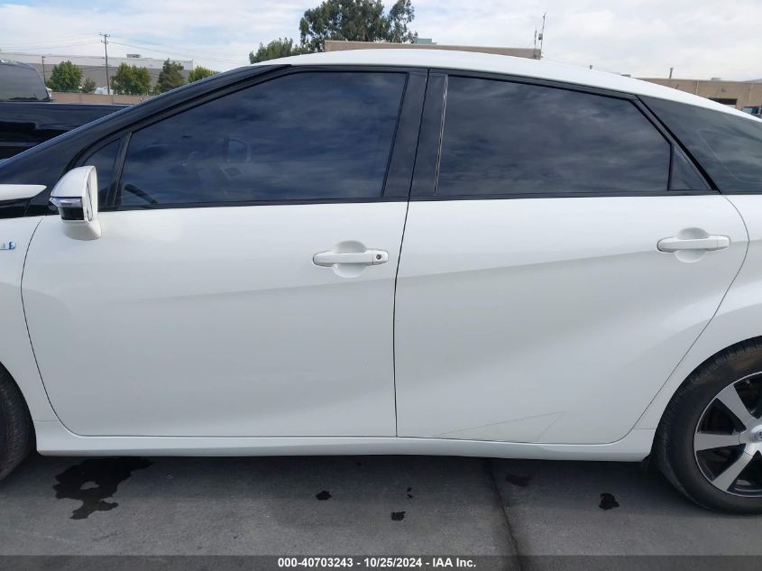 2017 Toyota Mirai VIN: JTDBVRBD4HA002371 Lot: 40703243