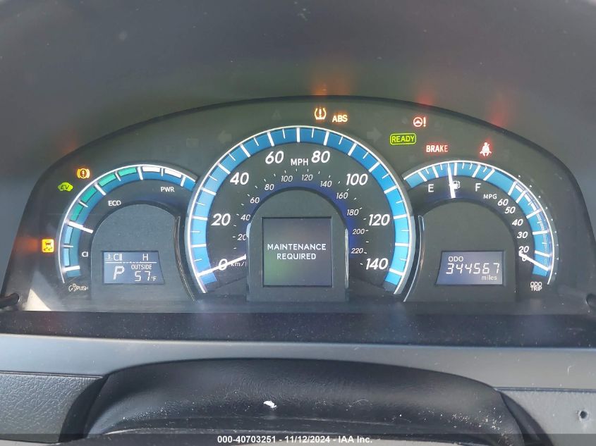 2014 Toyota Camry Hybrid Le VIN: 4T1BD1FK3EU140728 Lot: 42612933