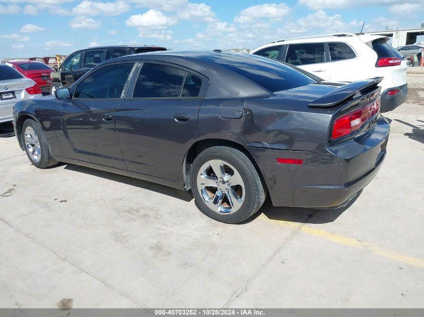 VIN 2C3CDXBG6EH154840 2014 Dodge Charger, SE no.3