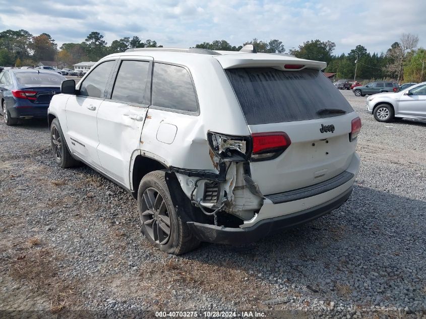 2016 Jeep Grand Cherokee 75Th Anniversary VIN: 1C4RJEAG3GC336776 Lot: 40703275