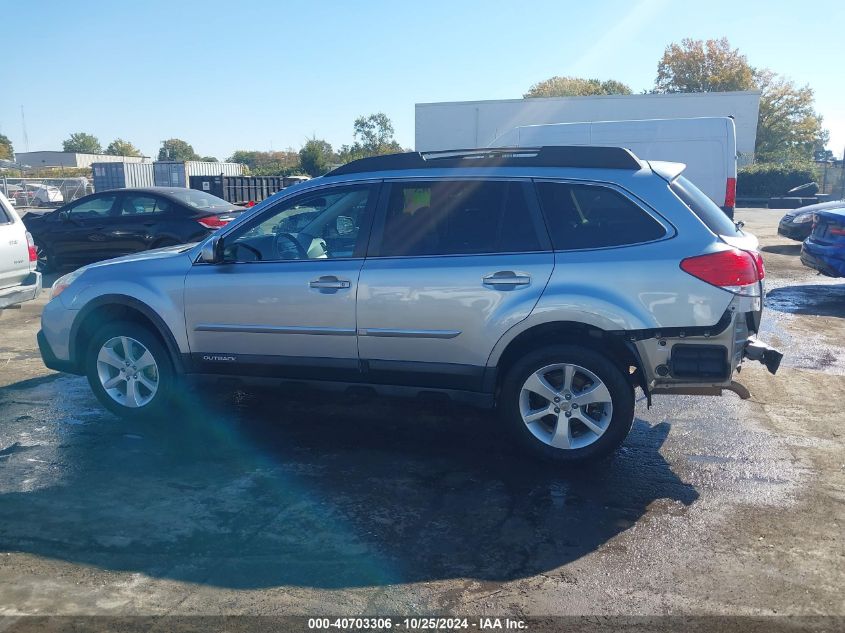 2014 Subaru Outback 2.5I Premium VIN: 4S4BRCCC6E3221352 Lot: 40703306