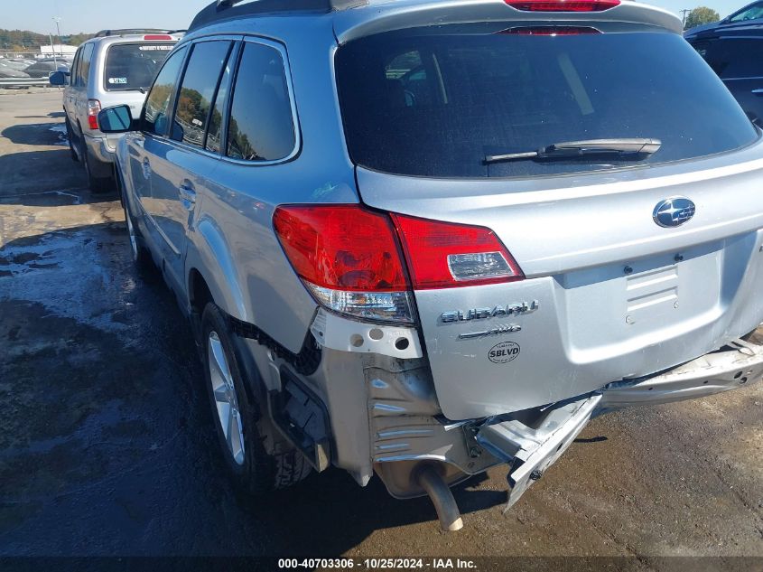 2014 Subaru Outback 2.5I Premium VIN: 4S4BRCCC6E3221352 Lot: 40703306