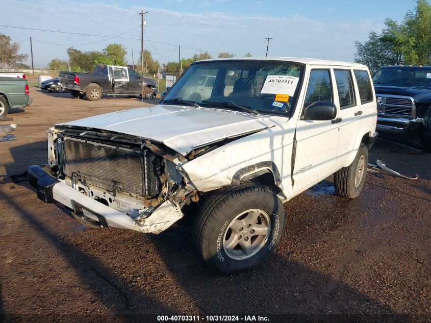 1999 Jeep Cherokee Classic/Sport VIN: 1J4FF68S1XL617041 Lot: 40703311