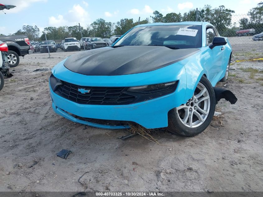 2019 Chevrolet Camaro 1Ls VIN: 1G1FB1RX8K0145891 Lot: 40703325