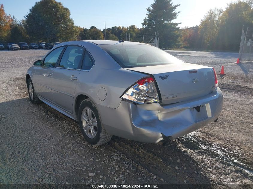 2013 Chevrolet Impala Ls VIN: 2G1WA5E32D1123065 Lot: 40703336