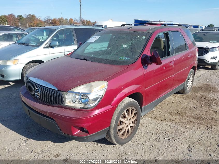 2006 Buick Rendezvous Cx VIN: 3G5DB03L76S656044 Lot: 40703338