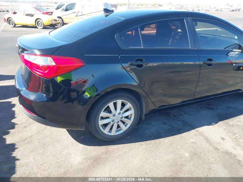 2016 Kia Forte Lx VIN: KNAFX4A66G5607899 Lot: 40703341