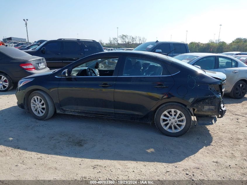 2020 Hyundai Accent Sel VIN: 3KPC24A67LE108287 Lot: 40703360