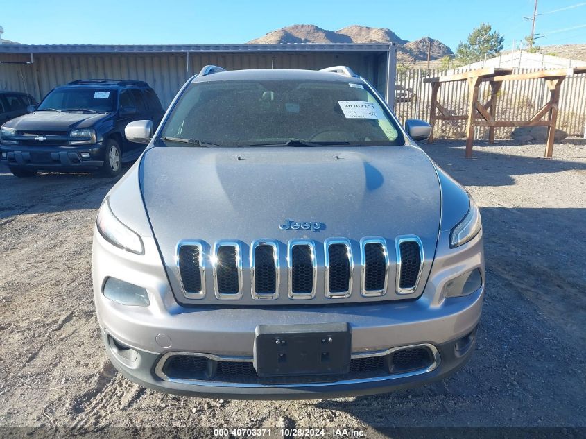 2014 Jeep Cherokee Limited VIN: 1C4PJMDB1EW280952 Lot: 40703371