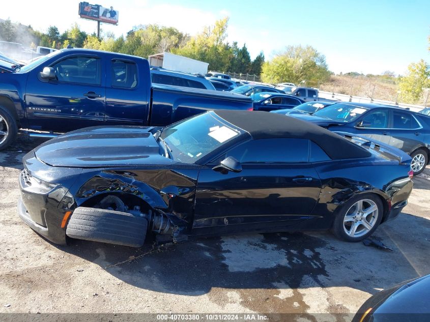 2020 Chevrolet Camaro Rwd 1Lt VIN: 1G1FB3DS1L0109307 Lot: 40703380