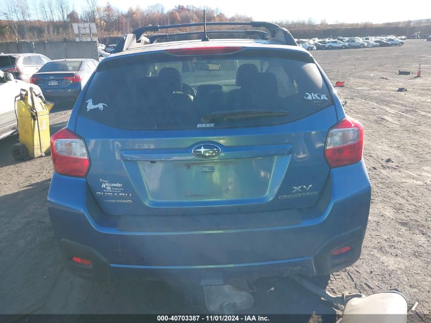 2014 Subaru Xv Crosstrek 2.0I Limited VIN: JF2GPAGC0EH342140 Lot: 40703387