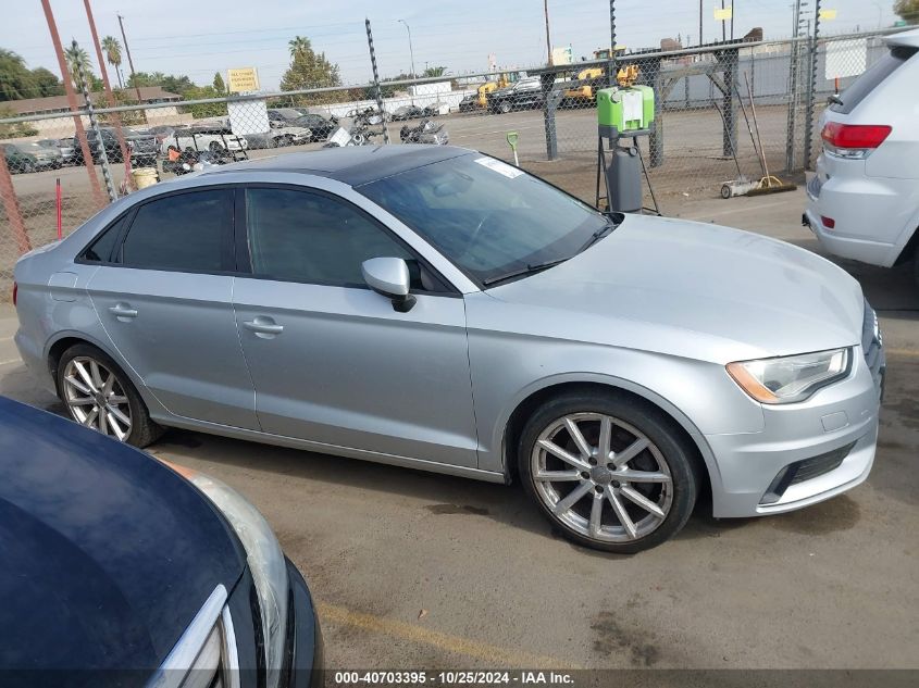 2015 Audi A3 1.8T Premium VIN: WAUACGFF6F1010953 Lot: 40703395