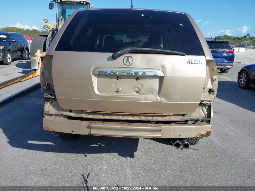 2001 Acura Mdx VIN: 2HNYD18631H002516 Lot: 40703412