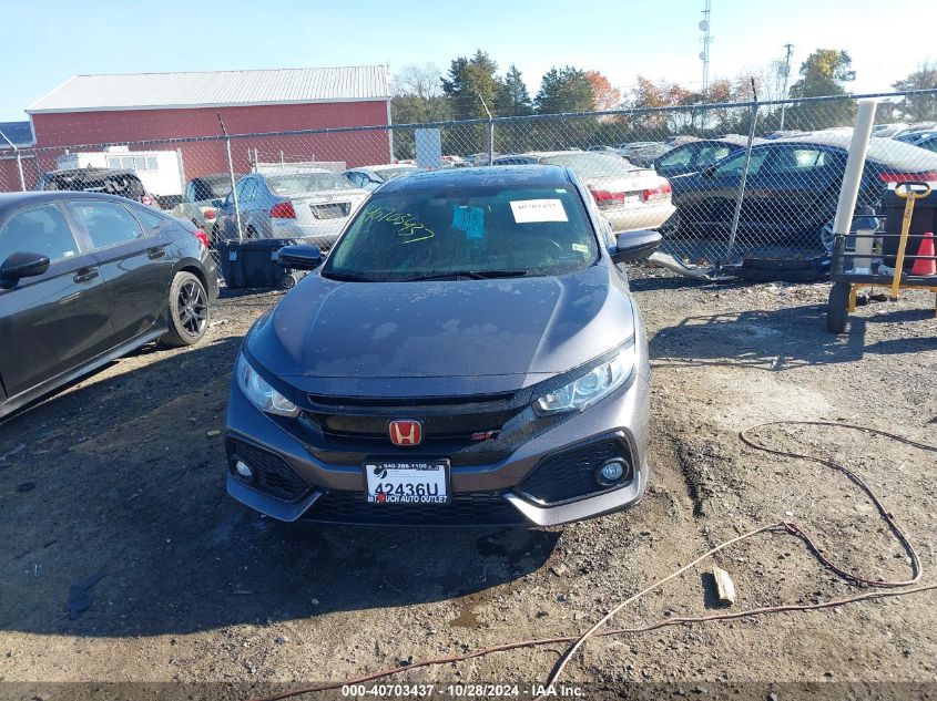 2018 Honda Civic Si VIN: 2HGFC1E58JH707227 Lot: 40703437