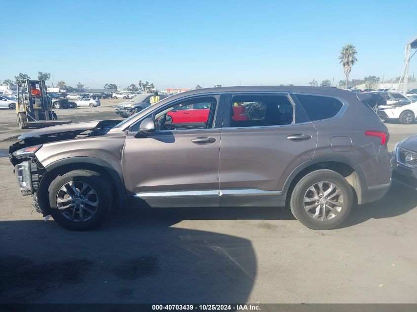 2020 Hyundai Santa Fe Sel VIN: 5NMS3CAD2LH217332 Lot: 40703439