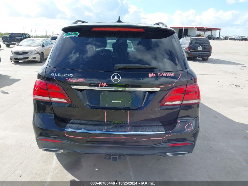 2017 Mercedes-Benz Gle 350 VIN: 4JGDA5JBXHA946698 Lot: 40703440