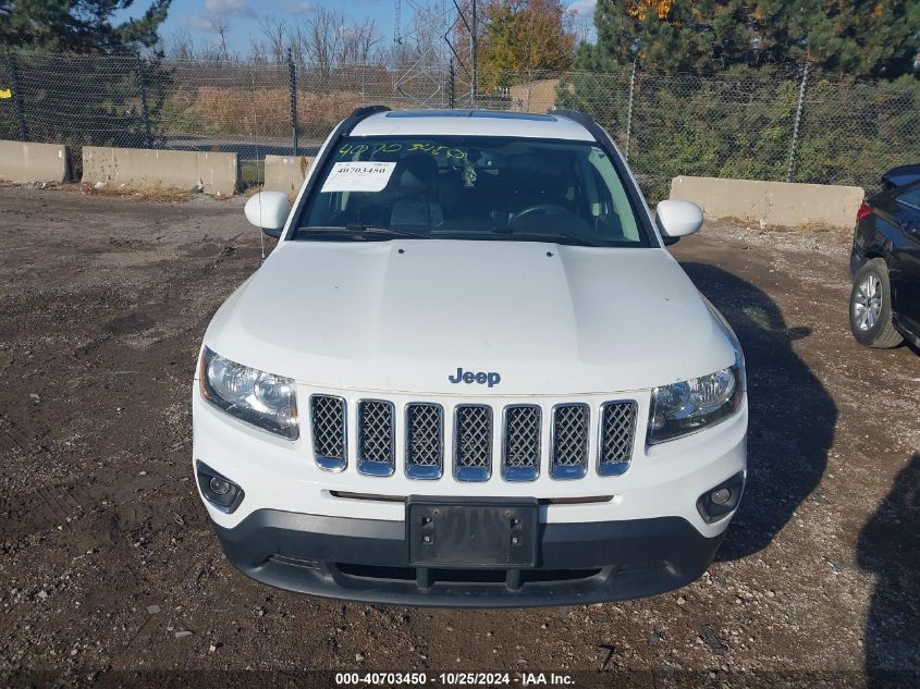 2015 Jeep Compass High Altitude Edition VIN: 1C4NJDEB7FD395929 Lot: 40703450