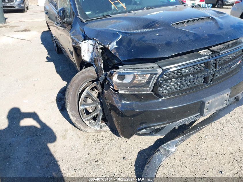 2018 Dodge Durango Gt Awd VIN: 1C4RDJDG5JC386634 Lot: 40703454